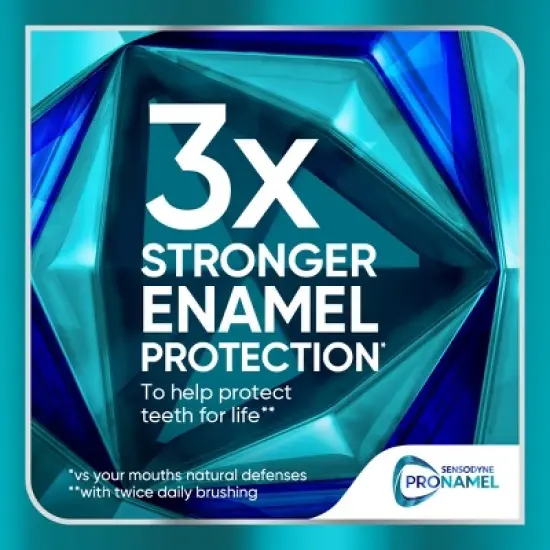 Sensodyne Pronamel Clinical Enamel Strengthening and Deep Clean Toothpaste - 3.4oz image {3}