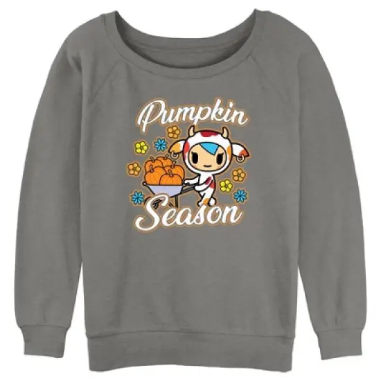 Junior's Tokidoki Pumpkin Season Mozzarella Sweatshirt image {3}