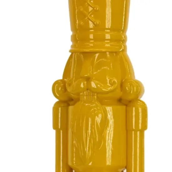 10&rdquo; Nutcracker Stocking Holder Yellow - National Tree Company image {2}