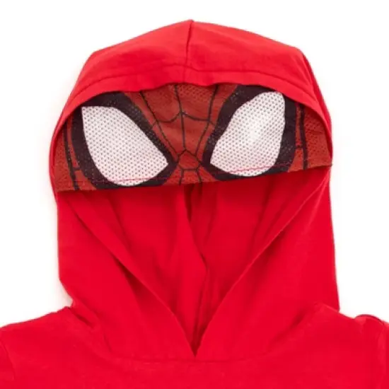 Marvel Spider-Man Cosplay T-Shirt and Mesh Shorts Outfit Set Toddler to Big Kid  image {4}
