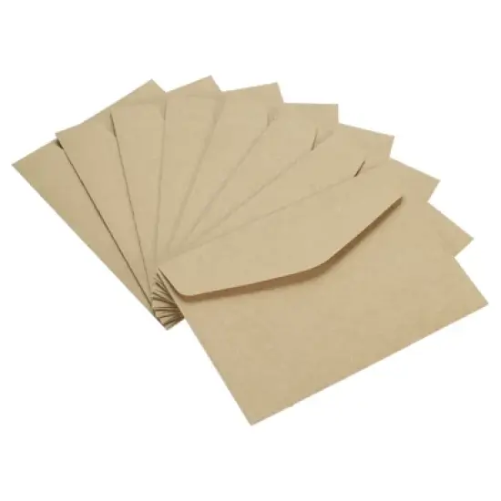 Unique Bargains Greeting Note Party Blank Small Items Storage Business Card Holder Mini Envelopes image {9}