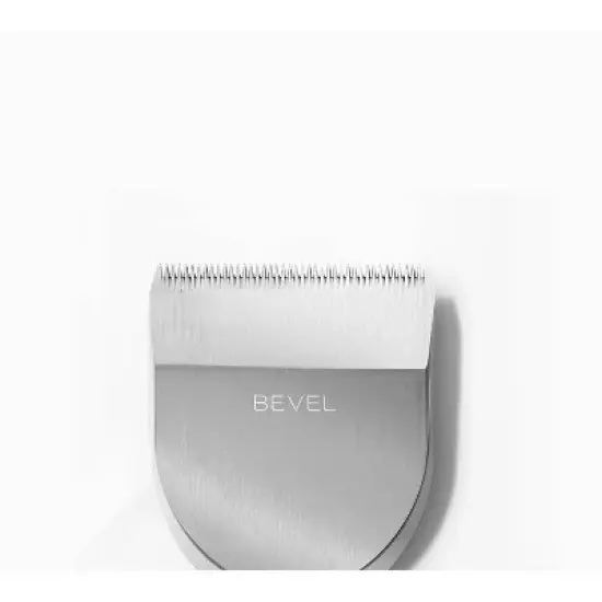 BEVEL Men's Rechargable Hair and Beard Trimmer - Cordless - Black image {6}
