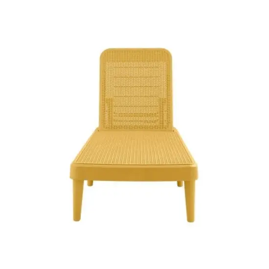 Tahiti Rattan Chaise Lounge - Lagoon image {9}