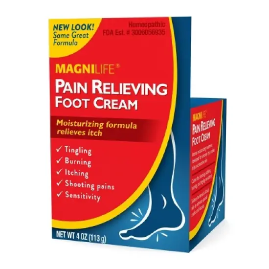 MagniLife Pain Relieving Foot Cream - 4oz image {6}