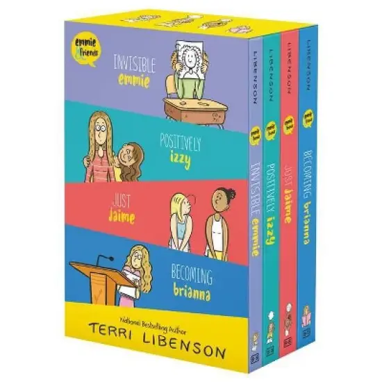 Emmie & Friends 4-Book Box Set - by  Terri Libenson (Paperback) image {1}