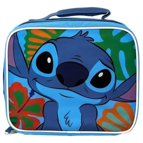 Disney Lilo and Stitch - Blue Stitch Lunch Bag Insulated for Boys and Girls image {5}