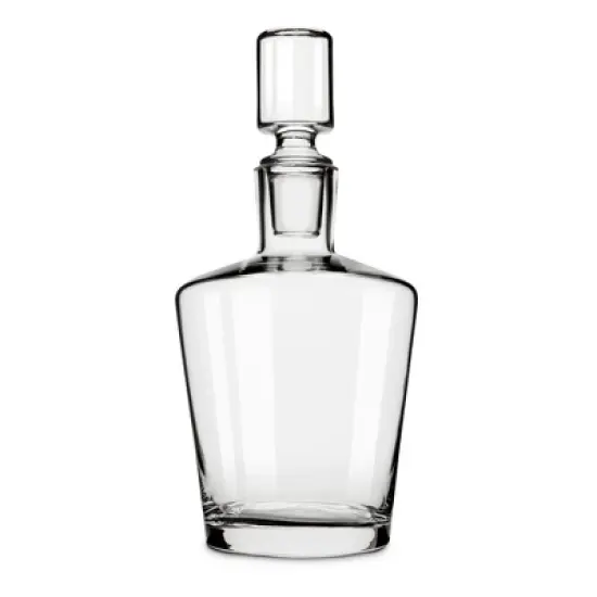 True Rothwell Liquor Decanter, Hand Blown Carafe for Whiskey, Gin, Scotch with Crystal Stopper, 36 Oz Set of 1 image {8}