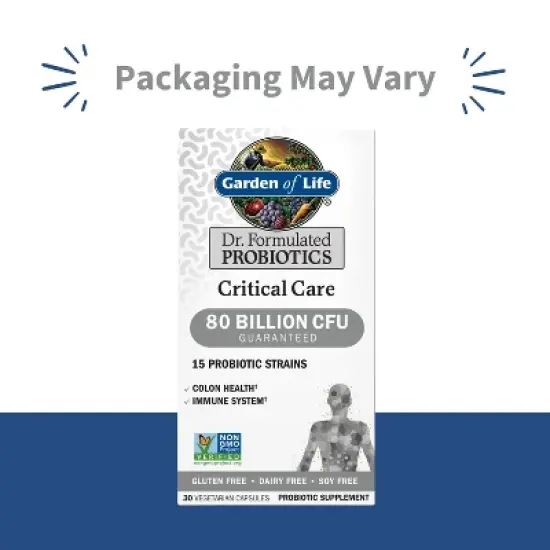 Garden of Life Probiotic Critical Care Capsules - 30ct image {8}