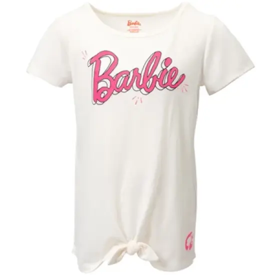 Barbie Girls T-Shirt and Shorts Outfit Set Little Kid to Big Kid image {3}