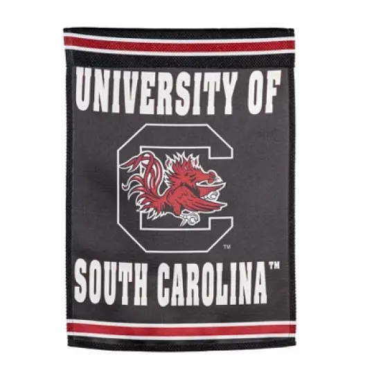 Embossed Suede Flag, House Size, University of South Carolina image {2}