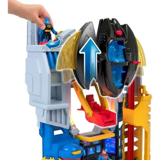 Fisher-Price Imaginext DC Super Friends Ultimate Headquarters Playset with Batman Figure image {3}