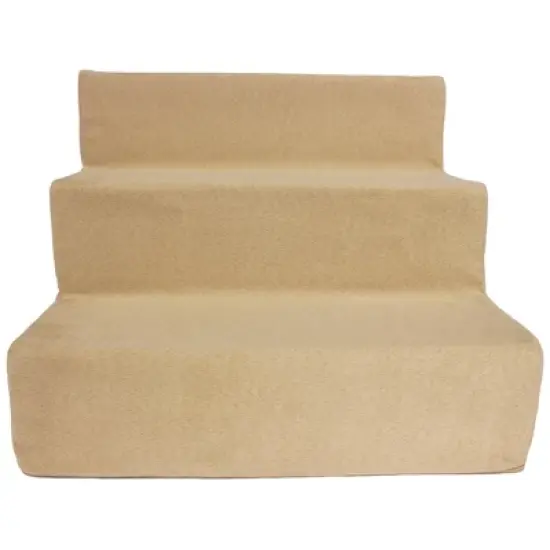 Precious Tails High Density Foam Steps Dog Stairs - Camel image {7}