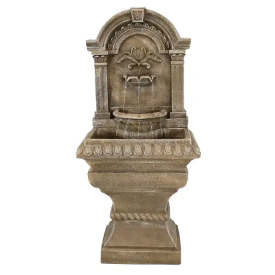 Sunnydaze 51"H Electric Polyresin Ornate Lavello Outdoor Water Fountain image {7}