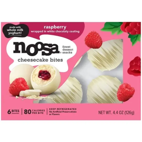noosa Raspberry Cheesecake Bites - 4.4oz/6ct image {4}