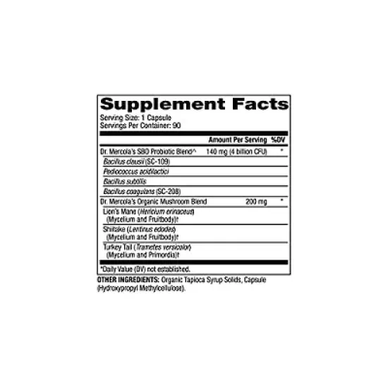 Dr. Mercola Complete Spore Restore, SBO Probiotic, 4 Billion CFU, Dietary Supplement, Supports Healthy Immune Function, Non-GMO image {3}