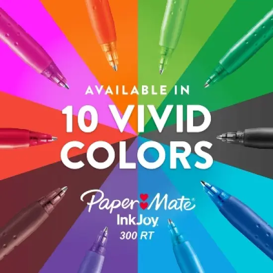 Paper Mate Ink Joy 300RT Ballpoint Pens 1.0mm Black image {4}