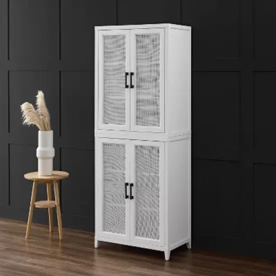 Milo Tall Storage Pantry White - Crosley image {1}