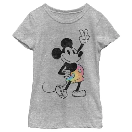 Girl's Disney Tie-Dye Mickey T-Shirt image {4}