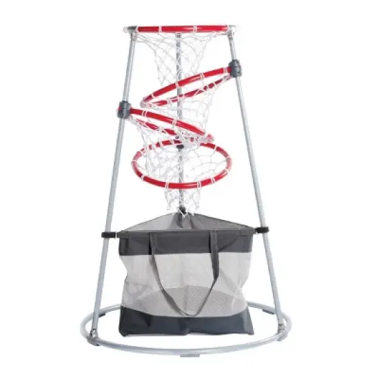 Kaplan Early Learning 4-Hoop Basketball Play Set with Storage Bag image {1}