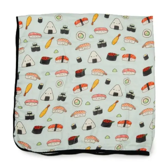 Loulou Lollipop Muslin Quilt - Sushi image {1}