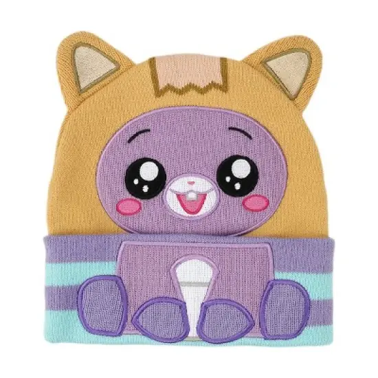 LankyBox Baby Foxy Youth 2-Piece Cuff Beanie & Magic Gloves Set image {1}