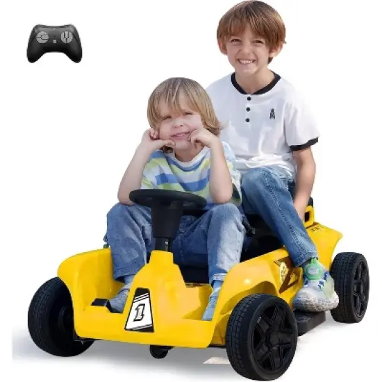 24V 2 Seaters Kids Ride On Car Toy with Remote Control for Parents and Kids, Max Load 200LBS, for Child Toddlers image {10}