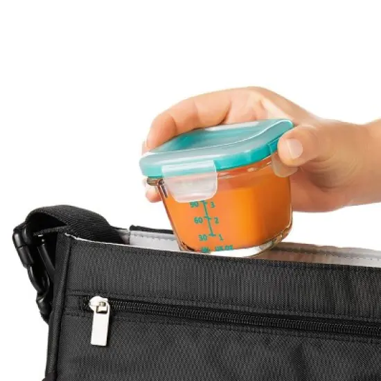 OXO Tot Baby Glass Food Storage Blocks - 8pc image {4}