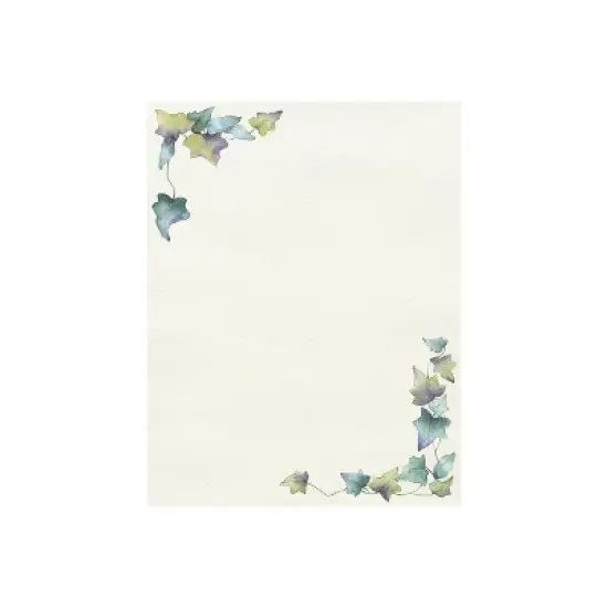 Great Papers! Painted Border Letterhead 8.5" x 11" 80/Pack (2013188) image {1}