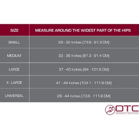 OTC Lumbosacral Support, 7-inch Lower Back, Lightweight Compression, Elastic, White image {2}