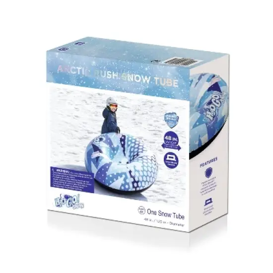H2OGO! 48" Arctic Rush Snow Tube image {2}