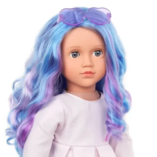 Our Generation Veronika 18" Fashion Doll with Blue/Purple Hair image {2}