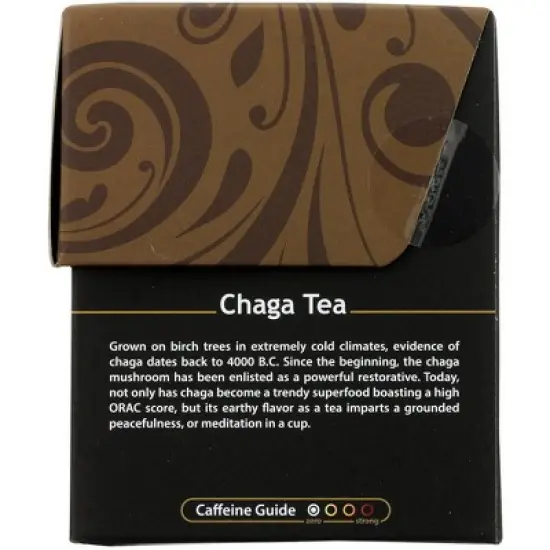 Buddha Teas Chaga Tea - Case of 6/18 Bags image {3}