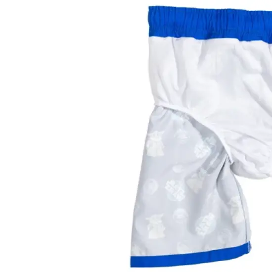 Star Wars The Child Rash Guard and Swim Trunks Outfit Set Little Kid to Big Kid image {6}