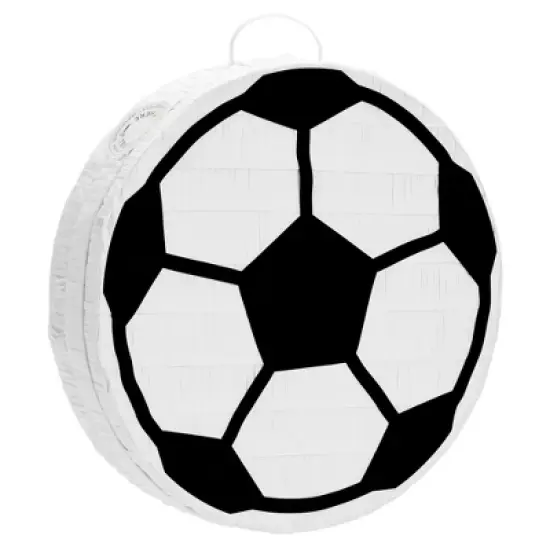 Blue Panda Soccer Ball Pinata for Sports Themed Birthday Party Decorations, Small, 12.6 x 3.0 x 12.6 In image {7}