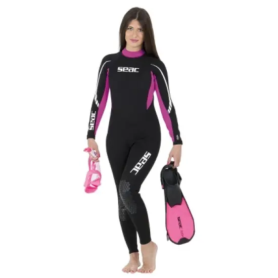 SEAC Relax 2.2 mm High Stretch Neoprene Full Wetsuit Women image {3}