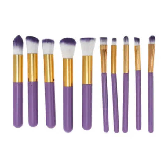 Unique Bargains Lightweight Makeup Brush 10 Pcs image {8}