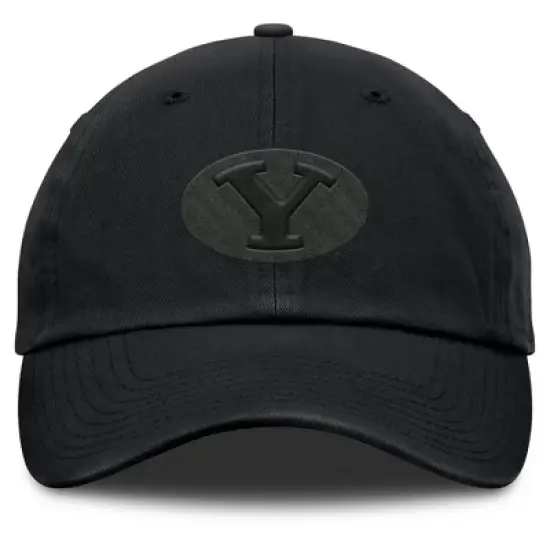 NCAA BYU Cougars Unstructured Black Tonal Cotton Hat image {1}