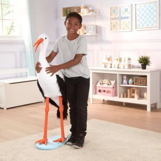 Melissa & Doug Stork 3' Stuffed Animal image {2}