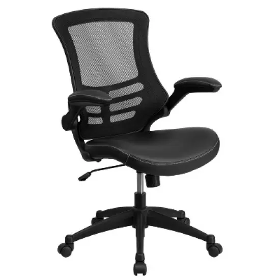 Swivel Task Chair Black - Flash Furniture image {14}