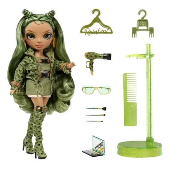 Rainbow High Olivia - Camo Green Fashion Doll image {1}