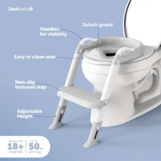 Jool Baby On My Own Potty Ladder - Gray image {3}