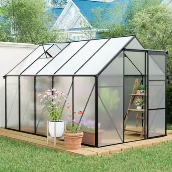 Polycarbonate Greenhouse for Outdoors in Winter image {8}