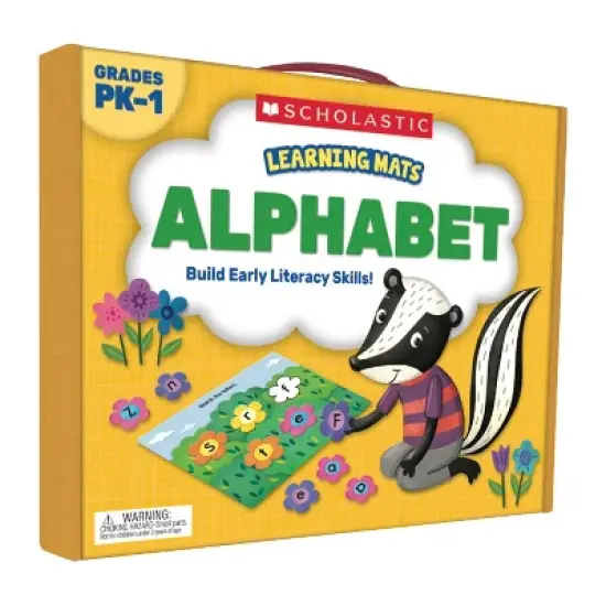 Scholastic Learning Mats: Alphabet, Grades PreK-1 image {1}