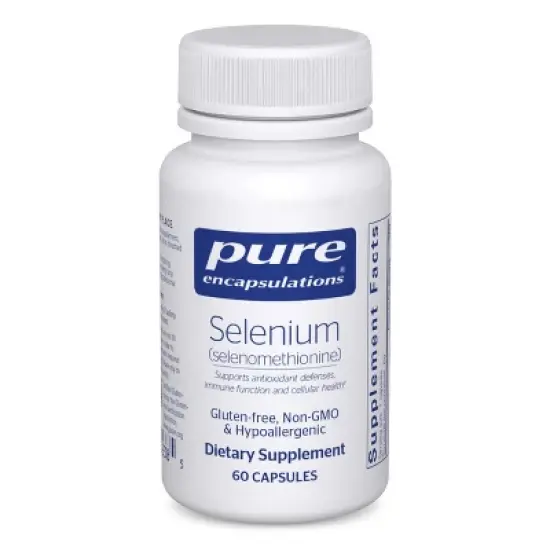 Pure Encapsulations Selenium (Selenomethionine) - Antioxidant Supplement for Immune System, Prostate, Collagen and Thyroid Support image {10}