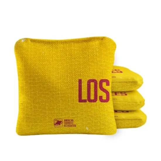 Skip's Garage | Gameday Los Angeles Synergy Pro Cornhole Bags (Set of 4) image {4}