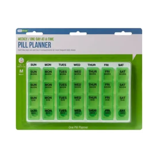 One-Day-At-A-Time 7 Day Pill Organizer 02571567124 image {1}