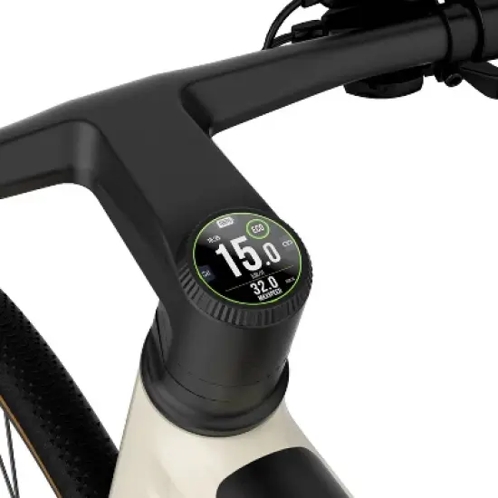 Vanpowers Adult UrbanCross Pro 2.25' Step-Over Electric Bike - Yellow S image {8}