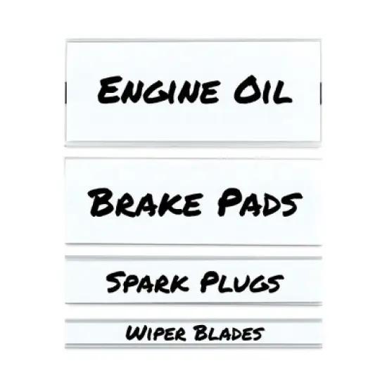 C-Line Magnetic Label Holders, Clear, 10/Pack, 6" x 2.5" image {5}