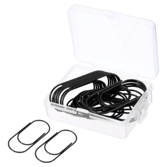 Unique Bargains Large Metal Prevent Tearing Pages Home Office Paper Clip 20 Pcs image {4}