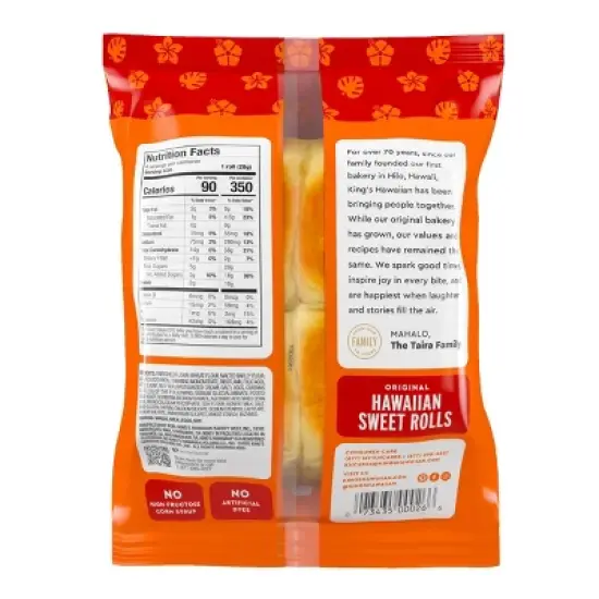 King's Hawaiian Sweet Rolls - 4oz/4ct image {3}